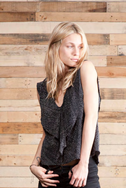 Skinny Top Small / Black