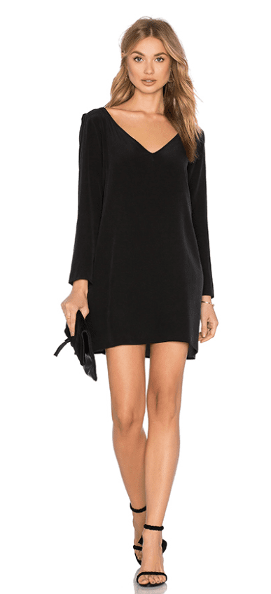 Merritt Charles -  Spencer Dress | Black | Navy Blue