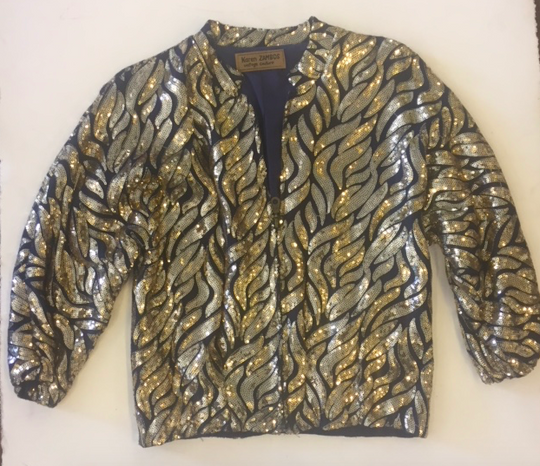 Joplin Sequin Zip up jacket