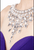 JVN31866 Crystal Ornate Illusion Sheath Dress