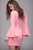 M609 Bell Sleeves Short Jersey Dress
