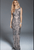 48288 Embroidered Bead Ornate Long Sheath Gown