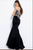 JVN60204 Embellished V-neck Mermaid Dress