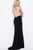 JVN54578 Embellished High Halter Sheath Dress