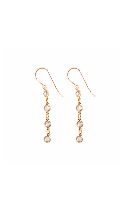Regal Crystal Drop Earring