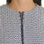 Sharagano - HW4S17LY6 Geo-Print Front Zip Dress in Blue