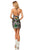Sherri Hill - 52214 Halter Short Black Fitted Dress In Black and Multi