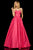 Sherri Hill - 52456 Strapless Sweetheart Full Figured Ballgown Dress In Pink