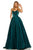 Sherri Hill - 52456 Strapless Sweetheart Full Figured Ballgown Dress In Green