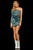 Sherri Hill - 52939 One Sleeved Short Dress In Black and Multi