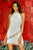 Sherri Hill - 52940 Halter Short Beaded Dress In White and Multi