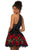 Sherri Hill - 53023 Halter A-line Short Dress In Black and Red