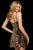 Sherri Hill - 53042 Fit-and-Flare Short Dress In Black and Brown