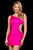 Sherri Hill - 53126 Asymmetric Cut-Out Short Dress In Pink