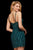 Sherri Hill - 53143 Beaded Column Short Dress In Green