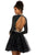 Sherri Hill - 53144 High Neck Beaded Short Dress In Black
