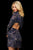Sherri Hill - 53165 Embellished Cut-Out Back Short Dress In Blue and Pink