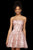 Sherri Hill - 53181 Straight Across Short Dress In Pink
