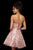 Sherri Hill - 53181 Straight Across Short Dress In Pink
