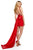 Sherri Hill - 53225 Laced Short Dress In Red