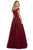 Sherri Hill - 53251 Beaded Lace Appliqued Off Shoulder Dress In Red