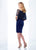 Social Occasions by Mon Cheri - 118866 Off-Shoulder Cocktail Dress In Blue