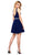 Deep V-Neck Cocktail Dress