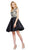 Nox Anabel - 6059 Sleeveless Illusion Adorned Cocktail Dress