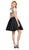 Nox Anabel - 6059 Sleeveless Illusion Adorned Cocktail Dress