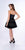 Shorts by Mon Cheri - MCS21663 Dress in Black