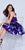 Shorts by Mon Cheri - MCS21647 Dress Purple Multi Color