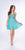 Shorts by Mon Cheri - MCS21668 Dress in Green