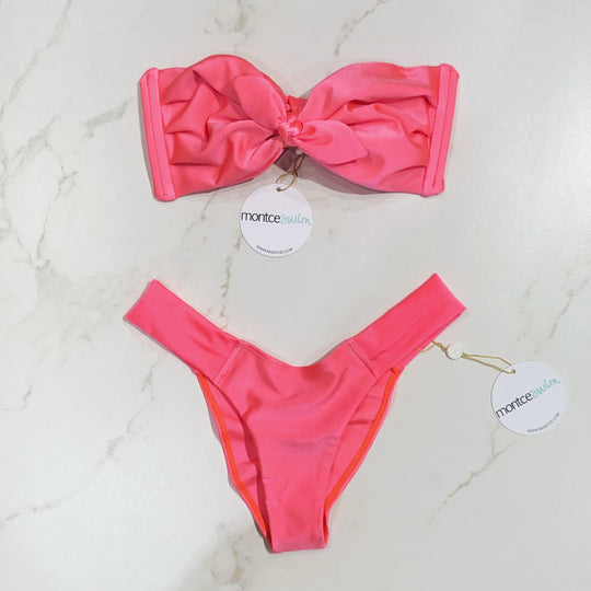 Neon Coral Cabana Top