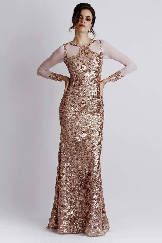Baccio Couture - Soila Sequin Gold