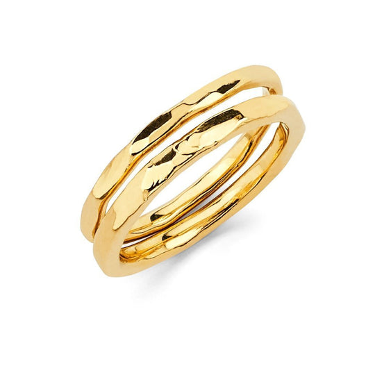 Logan Hollowell - Solid Gold Stacker Set