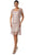 Soulmates - C7185 Cap Sleeves Bolero Jacket With Dress