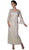 Soulmates - D7107 Hand Crochet 3/4 Bell Sleeve Three Piece Evening Gown