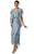 Soulmates - D8787 Stylish Cape Jacket With Dress