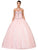 Dancing Queen - 1167 Cap Sleeves Sweetheart Enchanted Ornate Evening Gown