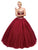 Dancing Queen - 1167 Cap Sleeves Sweetheart Enchanted Ornate Evening Gown