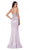 Cinderella Divine - CB0030 Beaded Sweetheart Corset Mermaid Dress In Pink