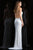 Scala - 48710 Gorgeous Low Open Back Spaghetti Straps Evening Dress In White