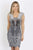 Baccio Couture - Sussy Painted Velvet in Gray