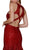 Nox Anabel - T153 Rhinestone Accented Illusion Halter Mermaid Dress