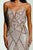 Tinaholy Couture - T17128 Sequin Mermaid Gown with Satin Skirt Overlay In Gold