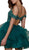 Nox Anabel - T668 Beaded Tiered A-Line Cocktail Dress