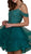 Nox Anabel - T668 Beaded Tiered A-Line Cocktail Dress