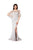 Terani Couture - Embellished Bateau Neck Sheath Dress 1713M3486 In Neutral