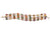 18k Rose Gold Bracelet With Multicolor Tourmaline