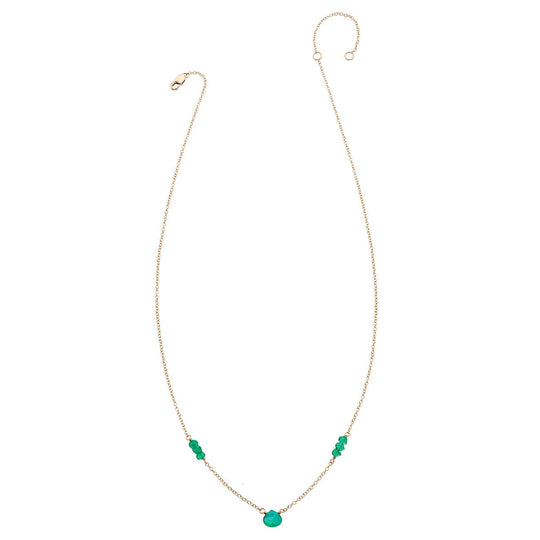 Tiny Gemstone Layering Necklace